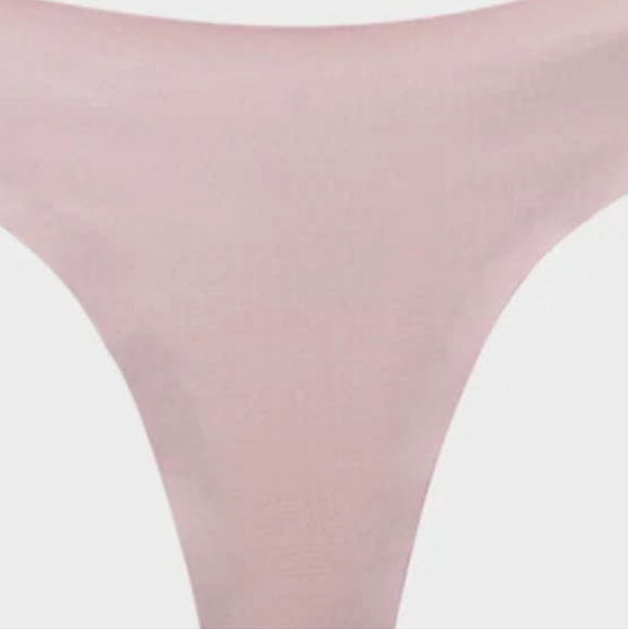 NEW EBY HIGH WAISTED THONG XL DUSTY ROSE - Picture 2 of 3